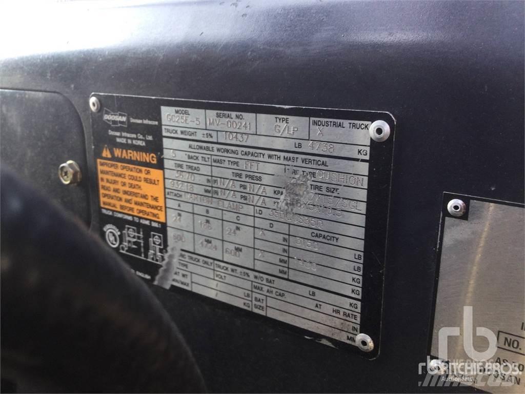 Doosan GC25E-5 Diesel heftrucks