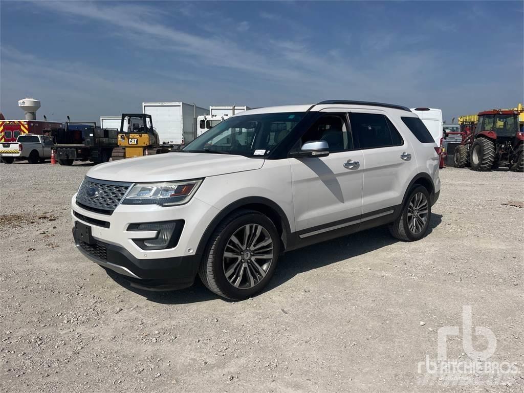 Ford EXPLORER Bestelwagens met open laadbak