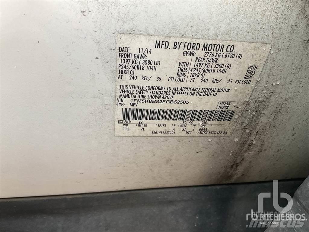Ford EXPLORER Bestelwagens met open laadbak