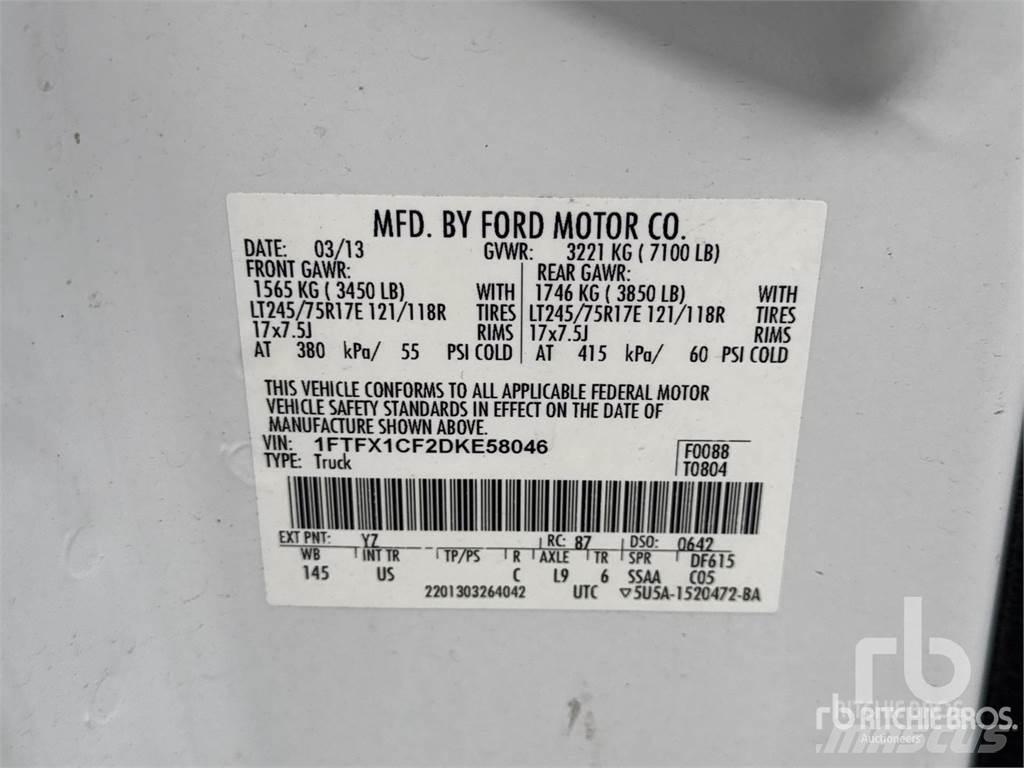 Ford F-150 Bestelwagens met open laadbak