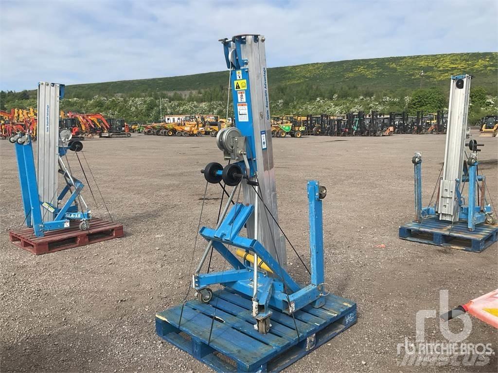 Genie SLA-10 Takels, lieren en materiaalliften
