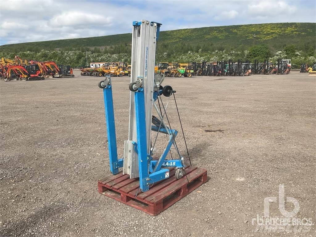 Genie SLA15 Takels, lieren en materiaalliften