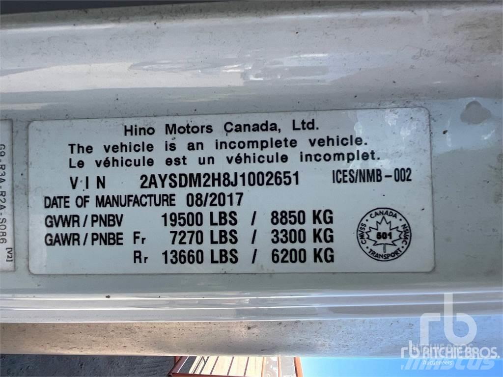 Hino 195 Gesloten bedrijfswagens