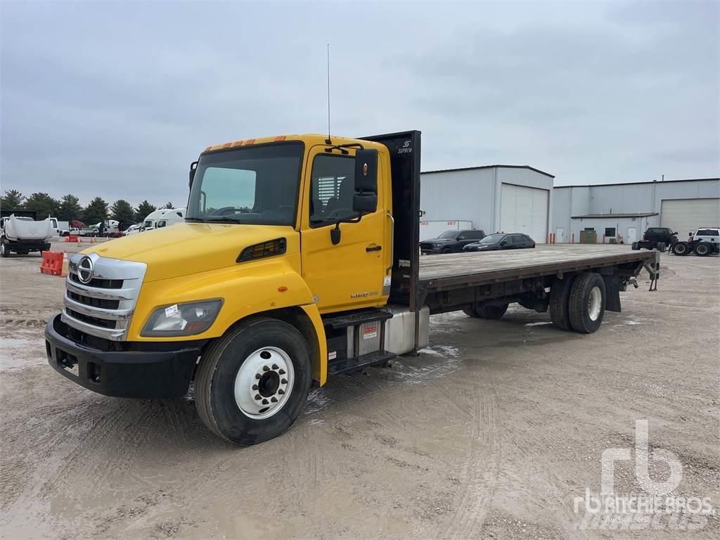 Hino 268 Platte bakwagens