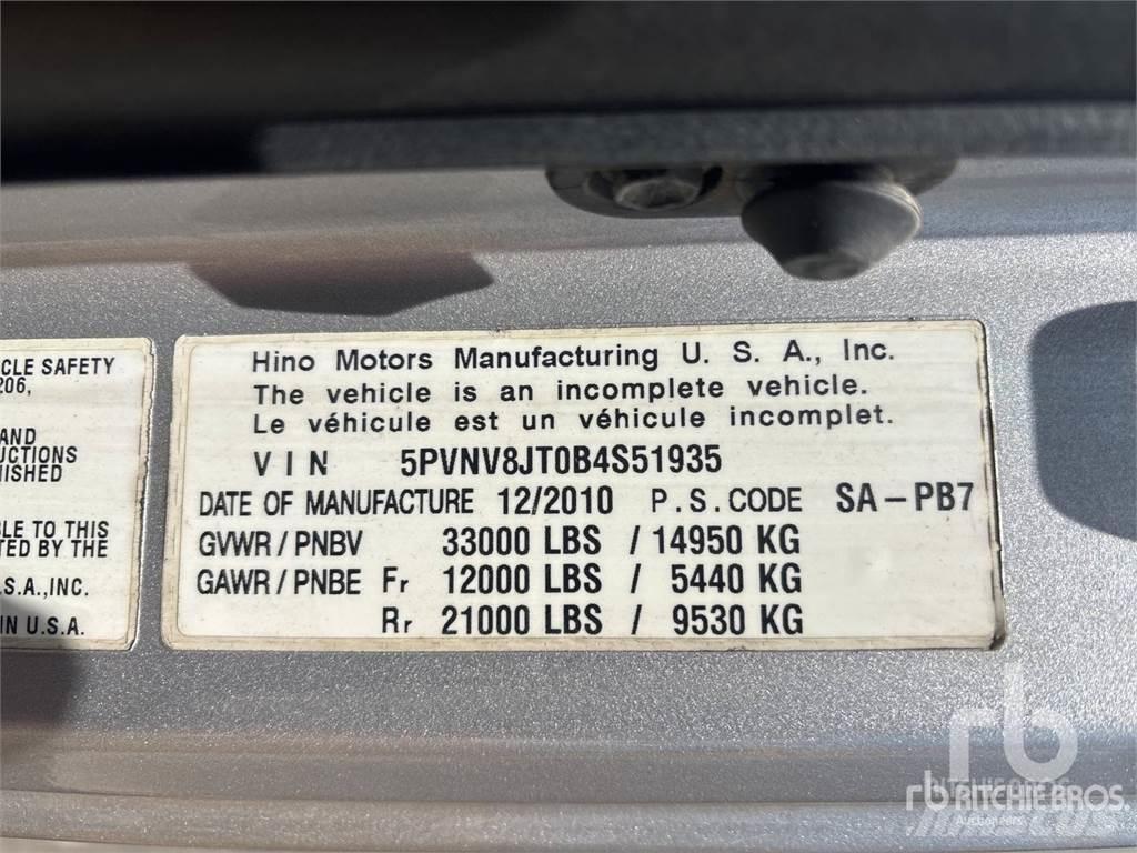 Hino 338 Gesloten bedrijfswagens