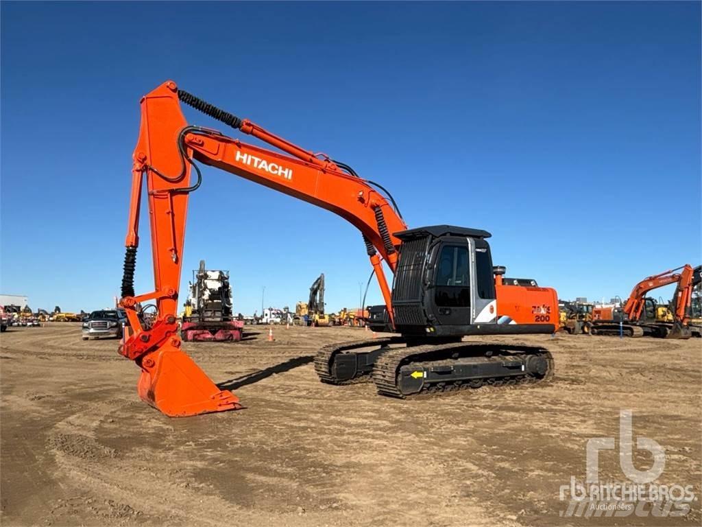 Hitachi ZX200 Rupsgraafmachines