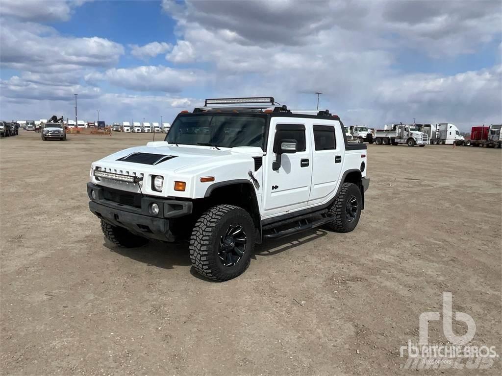Hummer H2 Bestelwagens met open laadbak