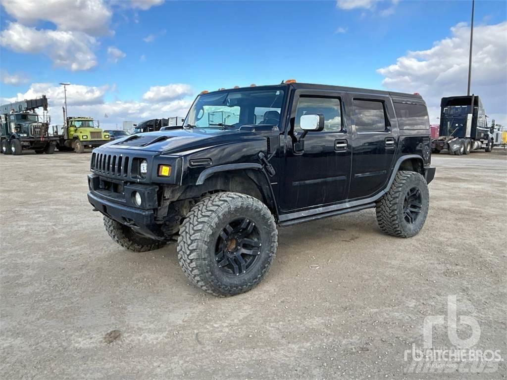 Hummer H2 Bestelwagens met open laadbak