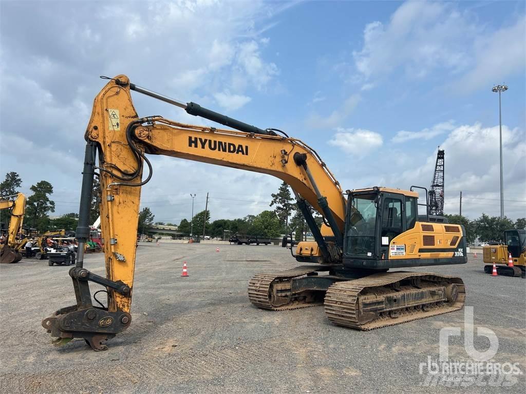 Hyundai HX330 L Rupsgraafmachines