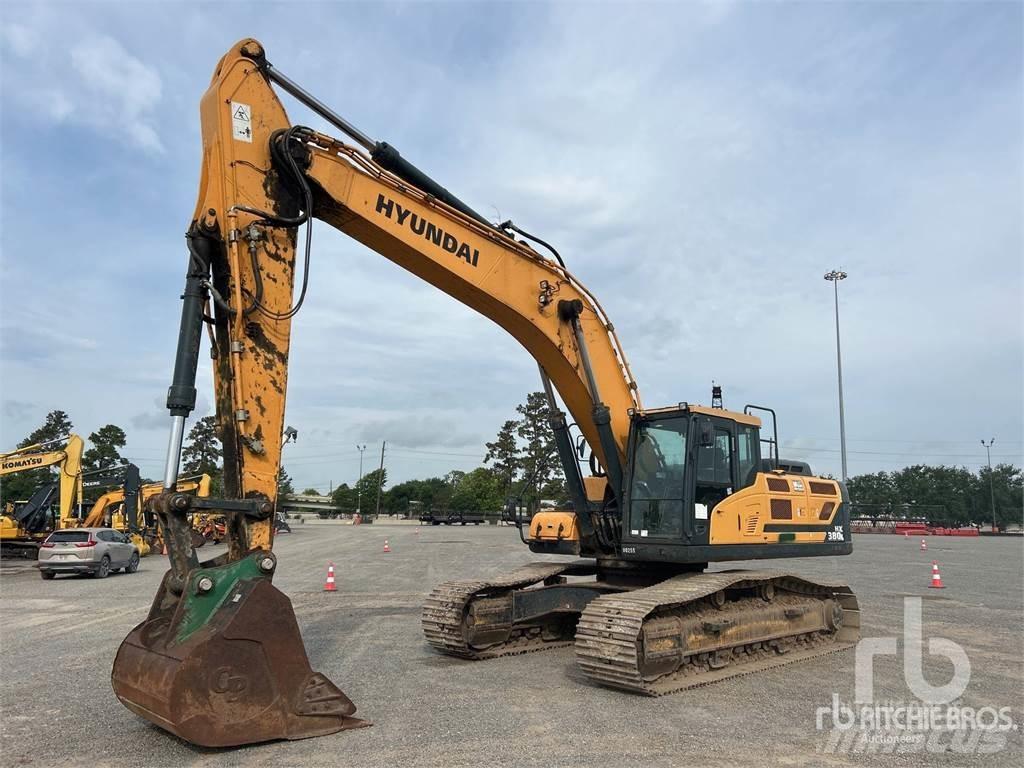 Hyundai HX380L Rupsgraafmachines