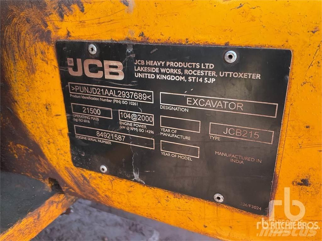 JCB 215LC Rupsgraafmachines