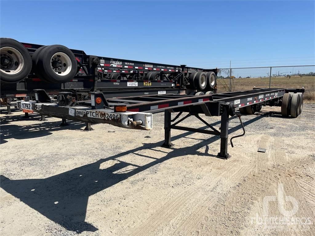  JDBER 40 ft T/A Containerchassis