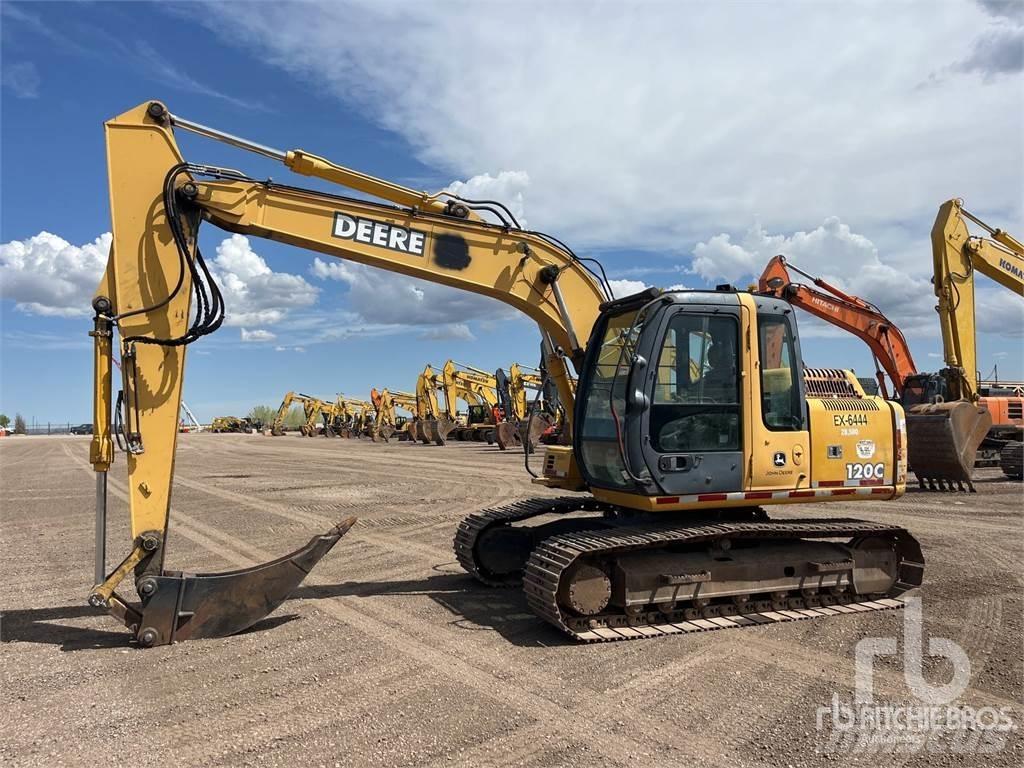 John Deere 120C Rupsgraafmachines