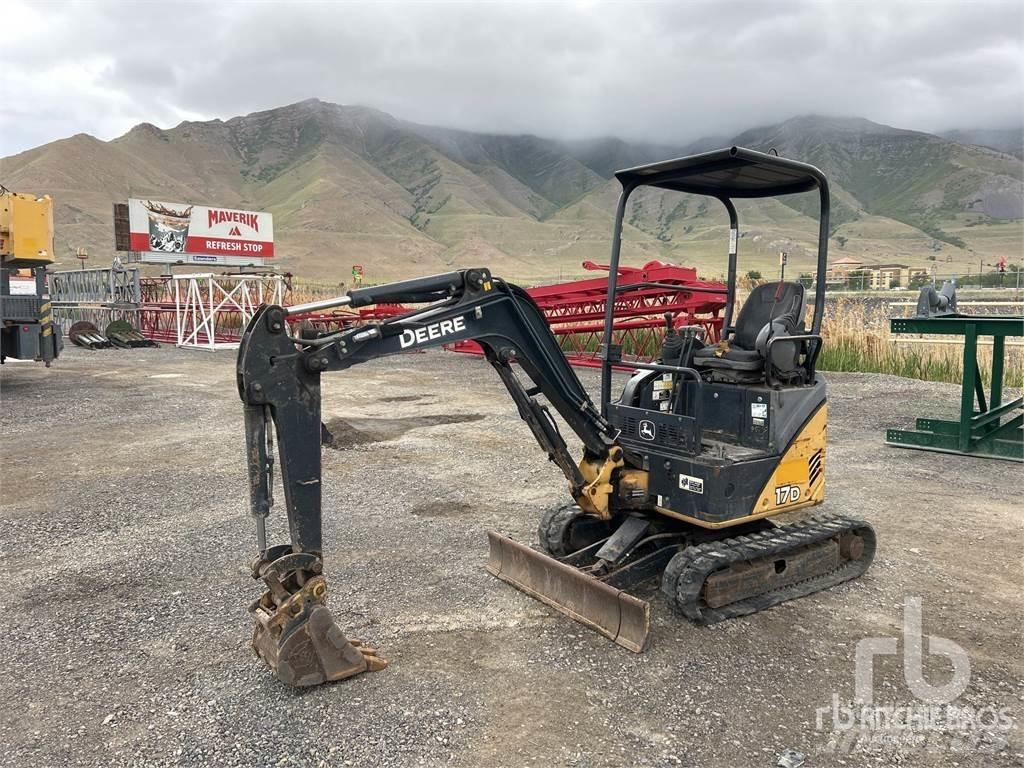 John Deere 17D Minigraafmachines < 7t