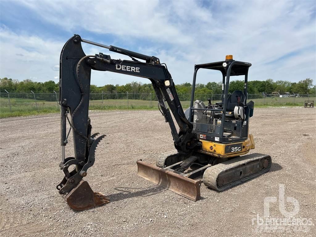 John Deere 35G Minigraafmachines < 7t