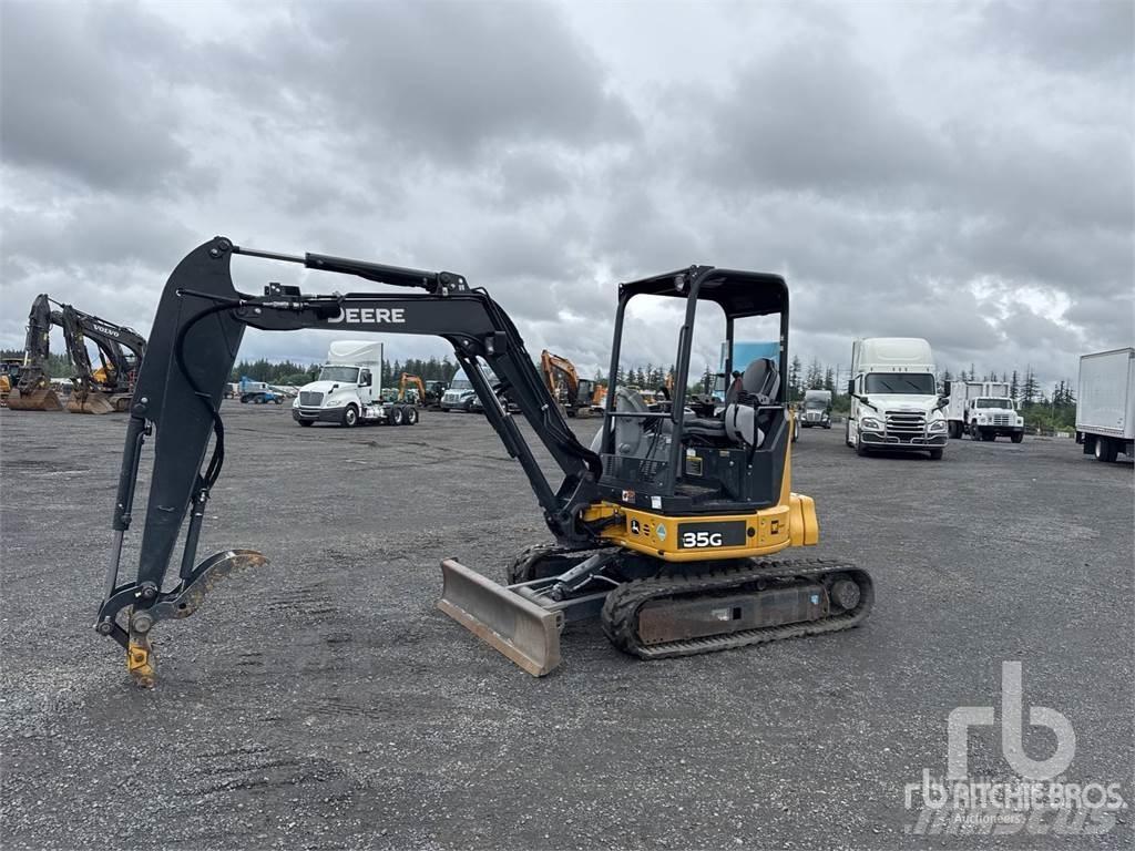 John Deere 35G Minigraafmachines < 7t