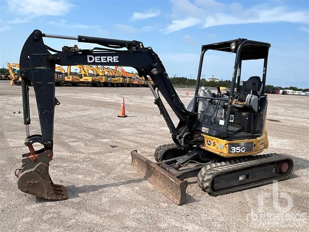 John Deere 35G Minigraafmachines < 7t