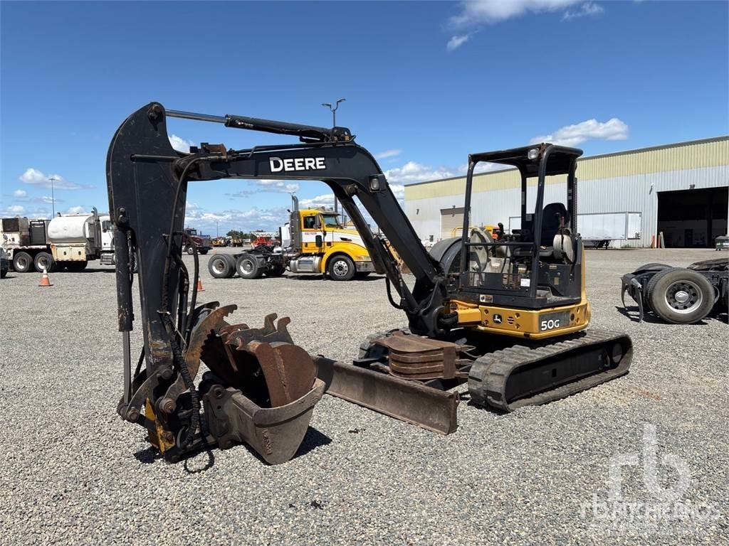 John Deere 50G Minigraafmachines < 7t