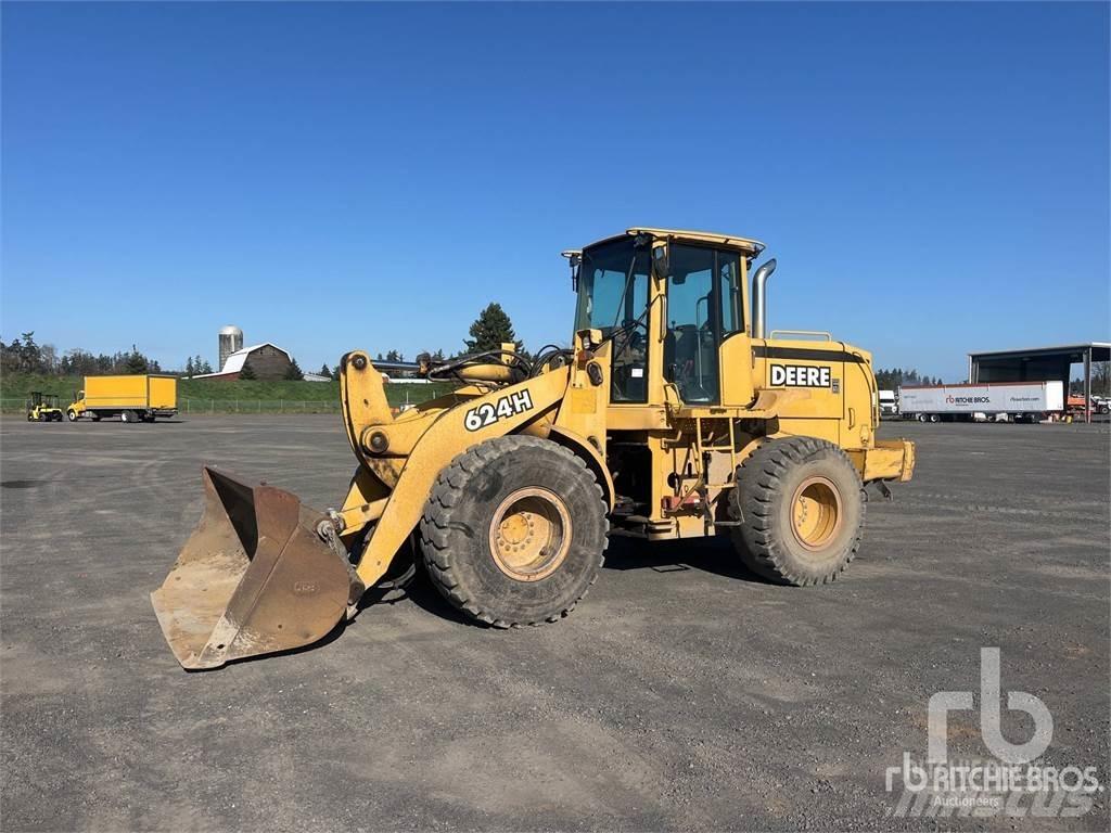 John Deere 624H Wielladers