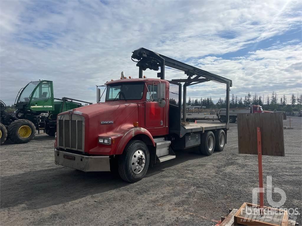 Kenworth T800 Platte bakwagens