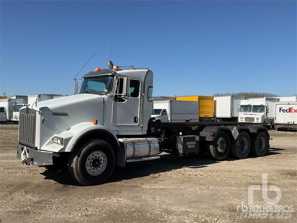 Kenworth T800 Containertrucks met kabelsysteem