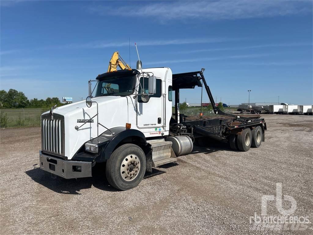 Kenworth T800 Containertrucks met kabelsysteem