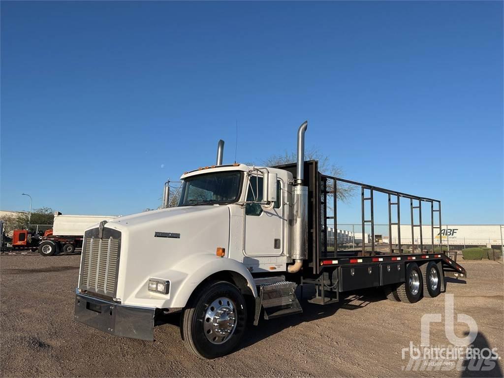 Kenworth T800B Platte bakwagens
