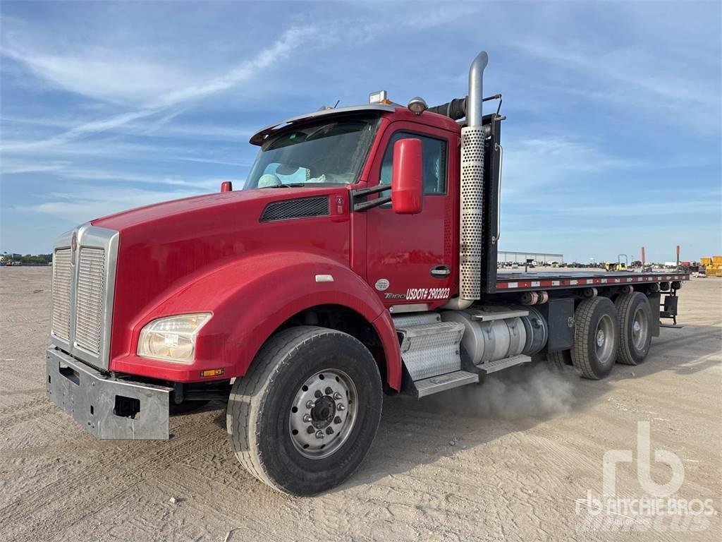 Kenworth T880 Platte bakwagens