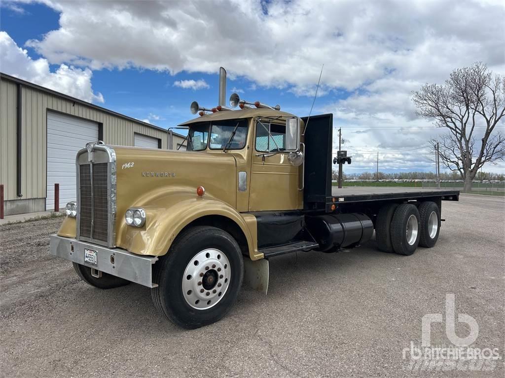 Kenworth W900 Platte bakwagens