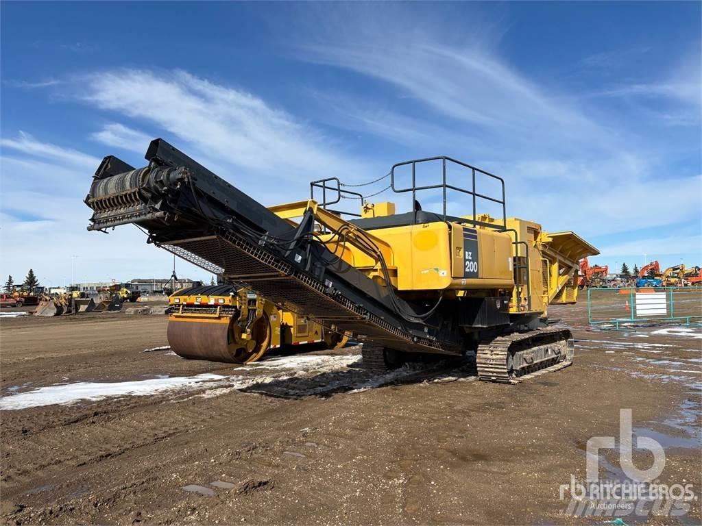 Komatsu BZ200 Zeefinstallatie
