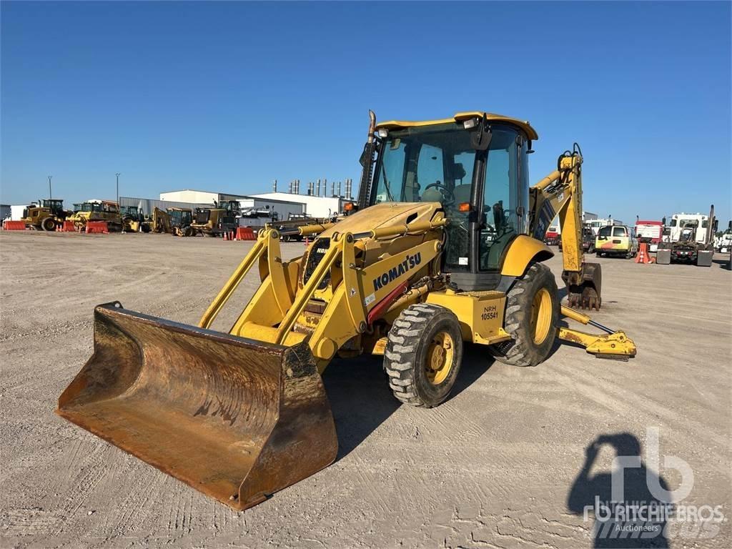 Komatsu WB146-5 Graaf-laadcombinaties