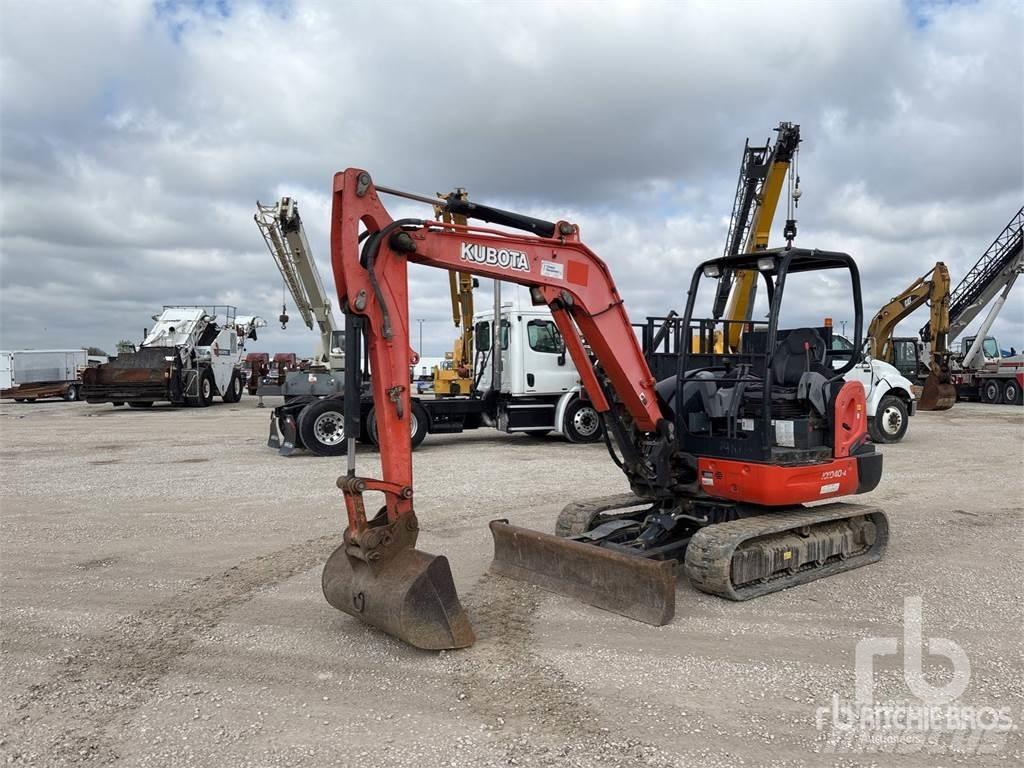 Kubota KX040-4 Minigraafmachines < 7t