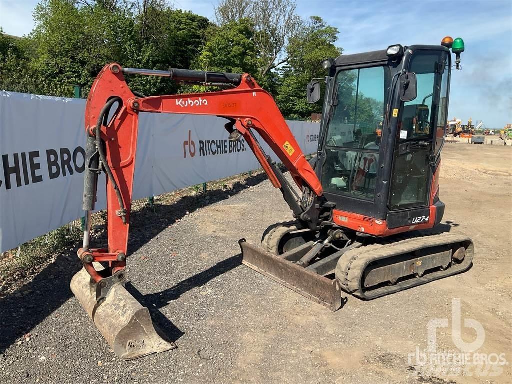 Kubota U27-4 Minigraafmachines < 7t