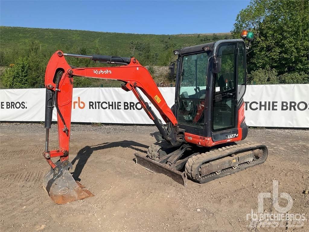 Kubota U27-4 Minigraafmachines < 7t