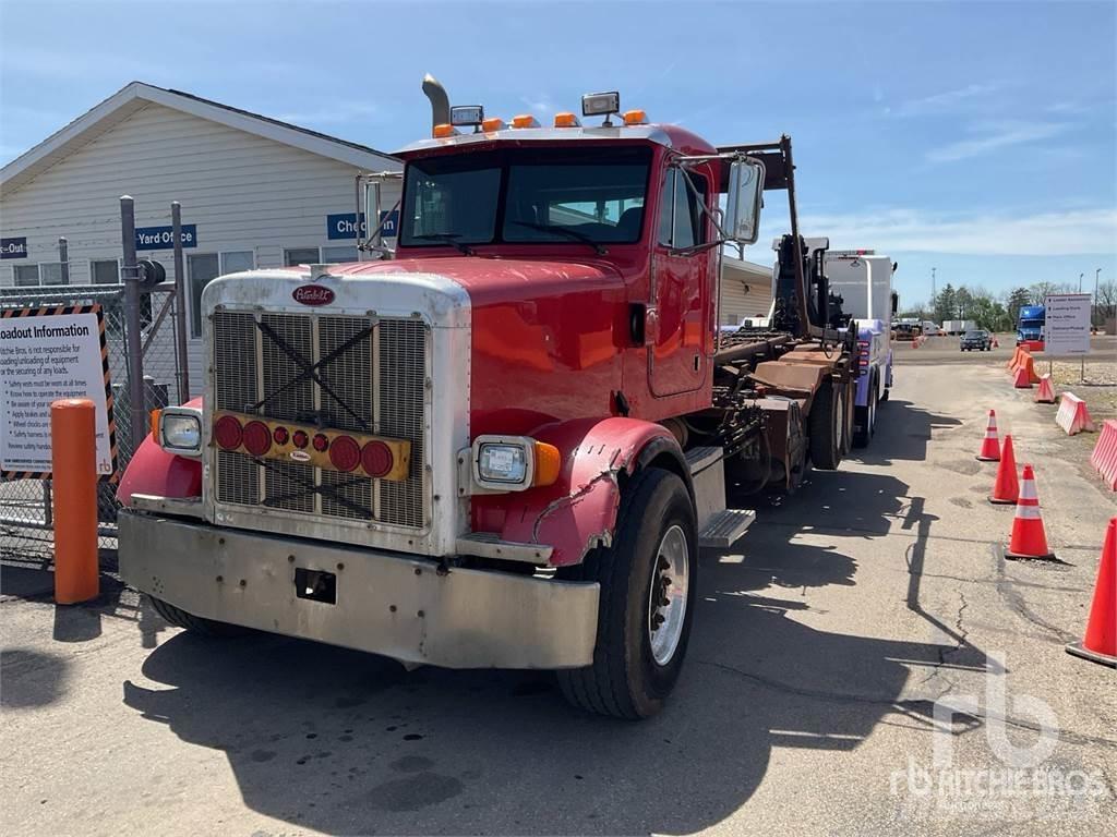 Peterbilt 357 Containertrucks met kabelsysteem