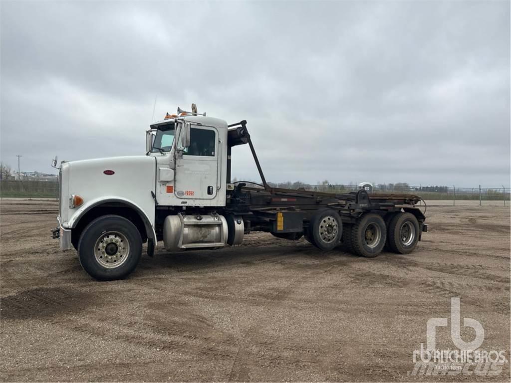 Peterbilt 367 Containertrucks met kabelsysteem