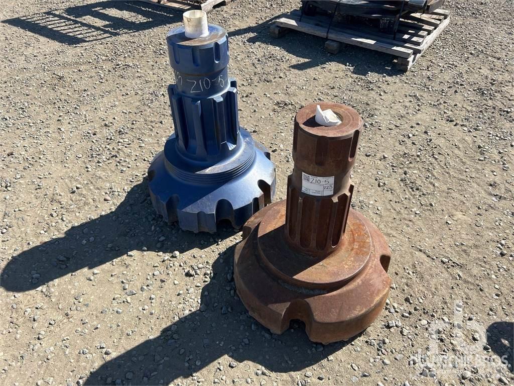  Quantity of (2) Accessoires en onderdelen voor boormachines