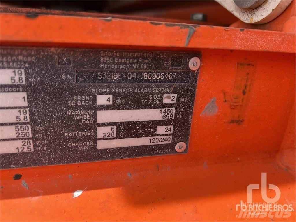 Snorkel S3219E Schaarhoogwerkers