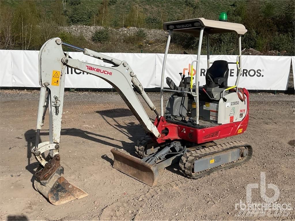 Takeuchi TB216 Minigraafmachines < 7t