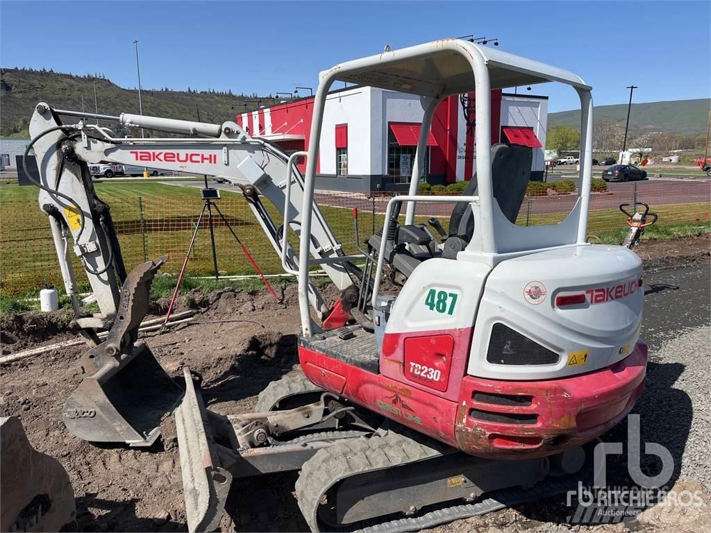 Takeuchi TB230 Minigraafmachines < 7t