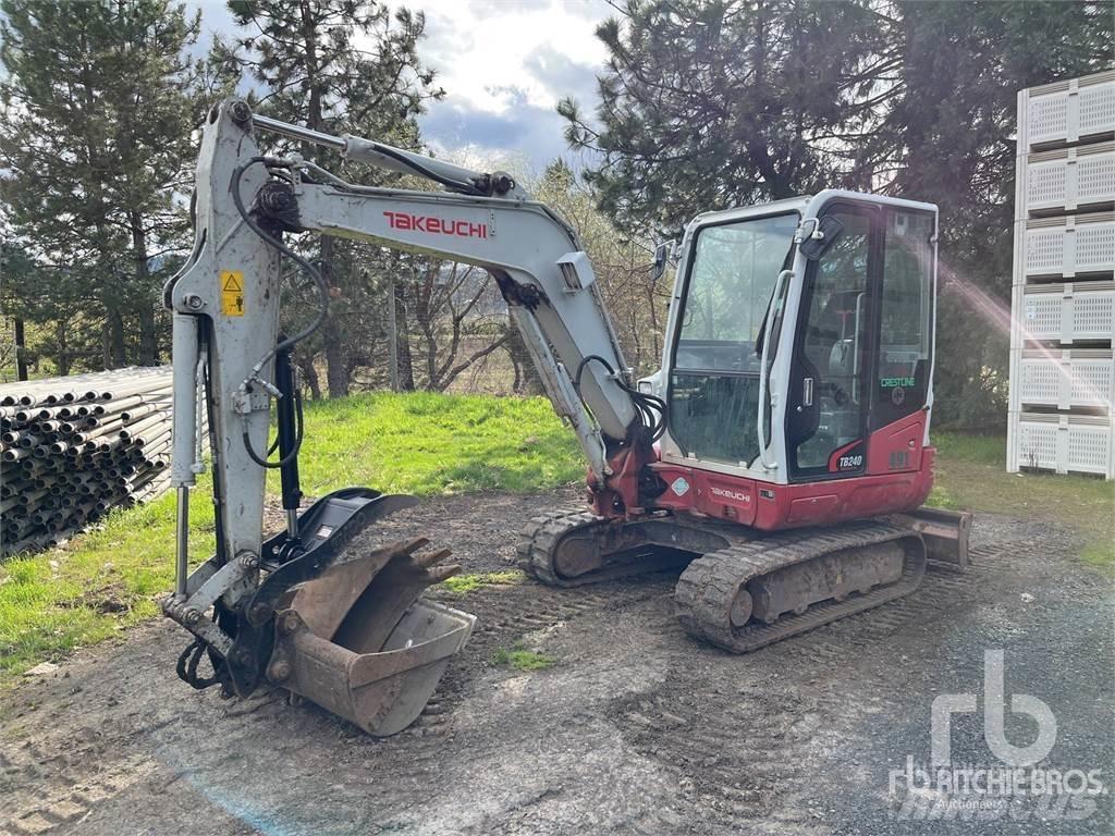 Takeuchi TB240 Minigraafmachines < 7t