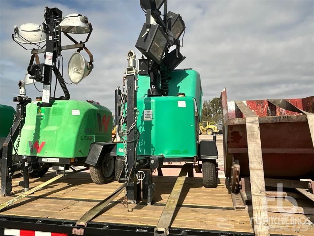 Terex RL4 Mobiele lichtmasten