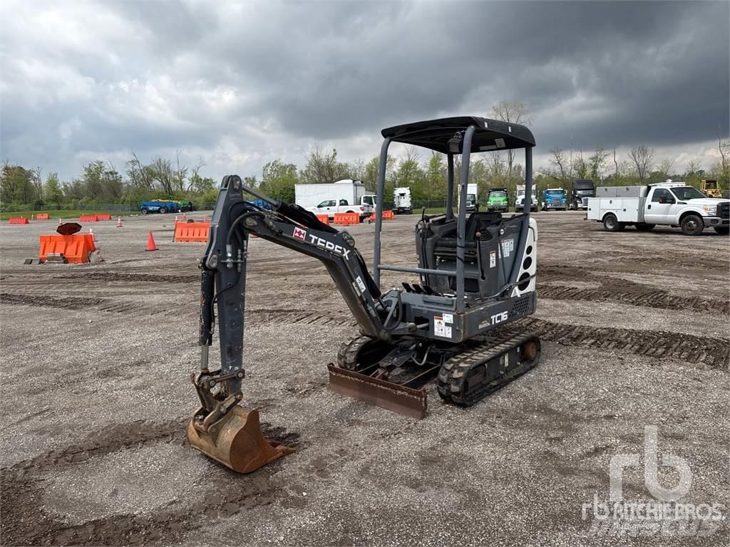 Terex TC16 Minigraafmachines < 7t
