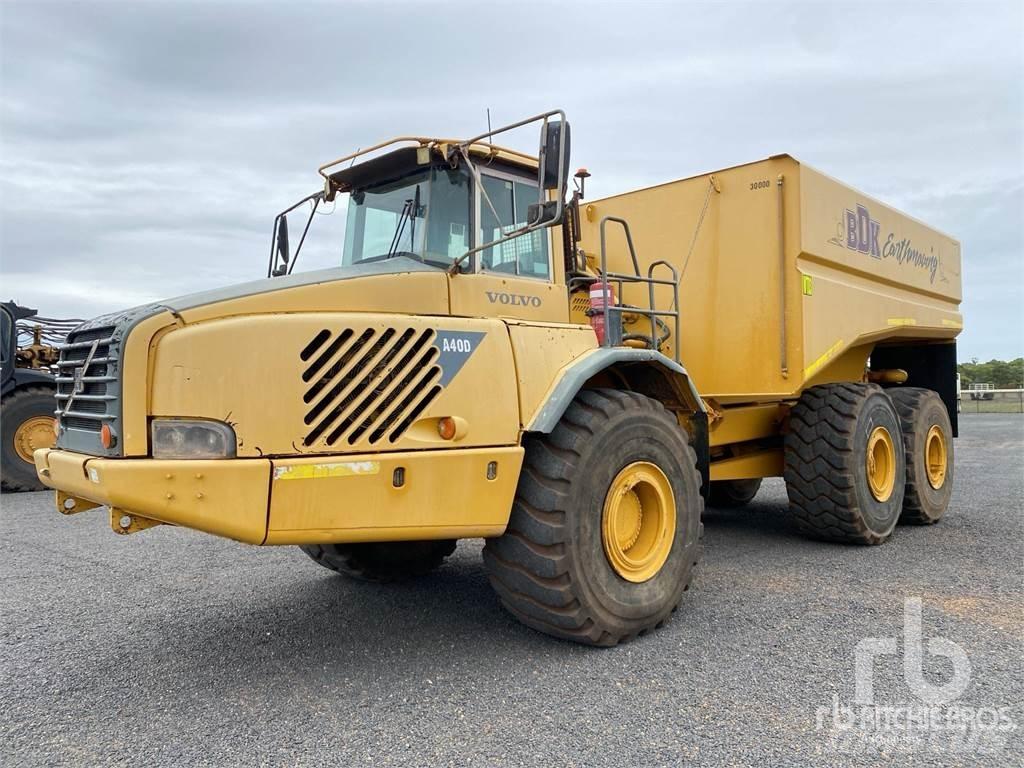 Volvo A40D Water tankwagens