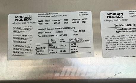 Ford P1000 F59 Bakwagens met gesloten opbouw