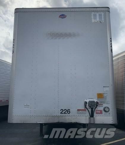 Utility VS2DX Gesloten opbouw trailers