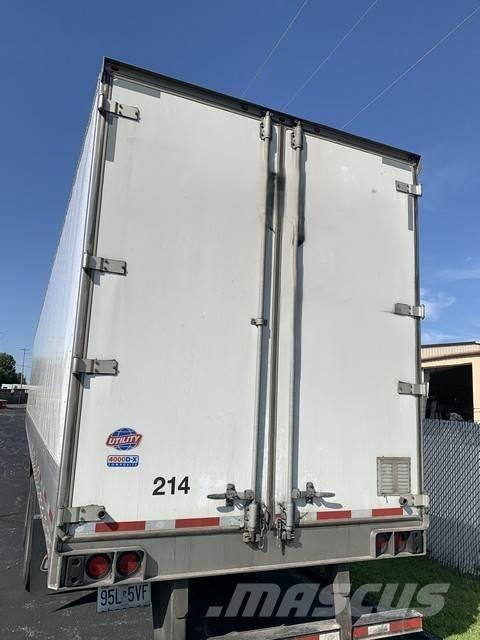 Utility VS2DX Gesloten opbouw trailers