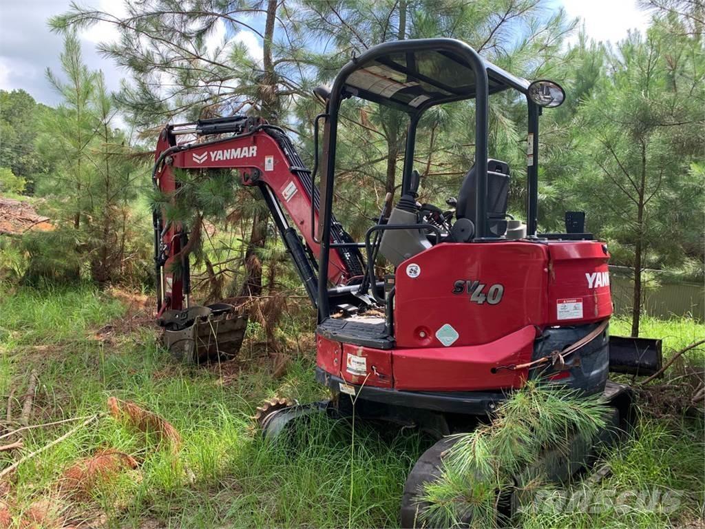 Yanmar SV40 Minigraafmachines < 7t