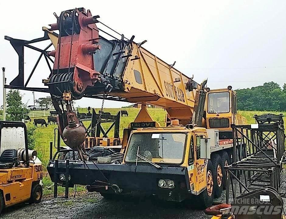 Grove TM800 Vlakke laadvloer met kraan