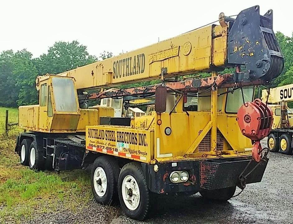 Pettibone 60TK Vlakke laadvloer met kraan